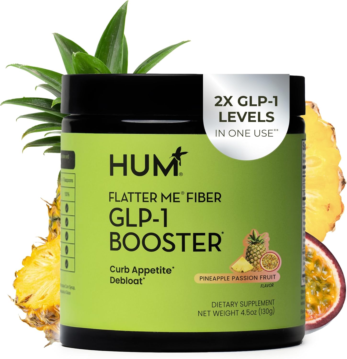 Flatter Me Fiber GLP-1 Booster – Fiber Supplement for Women