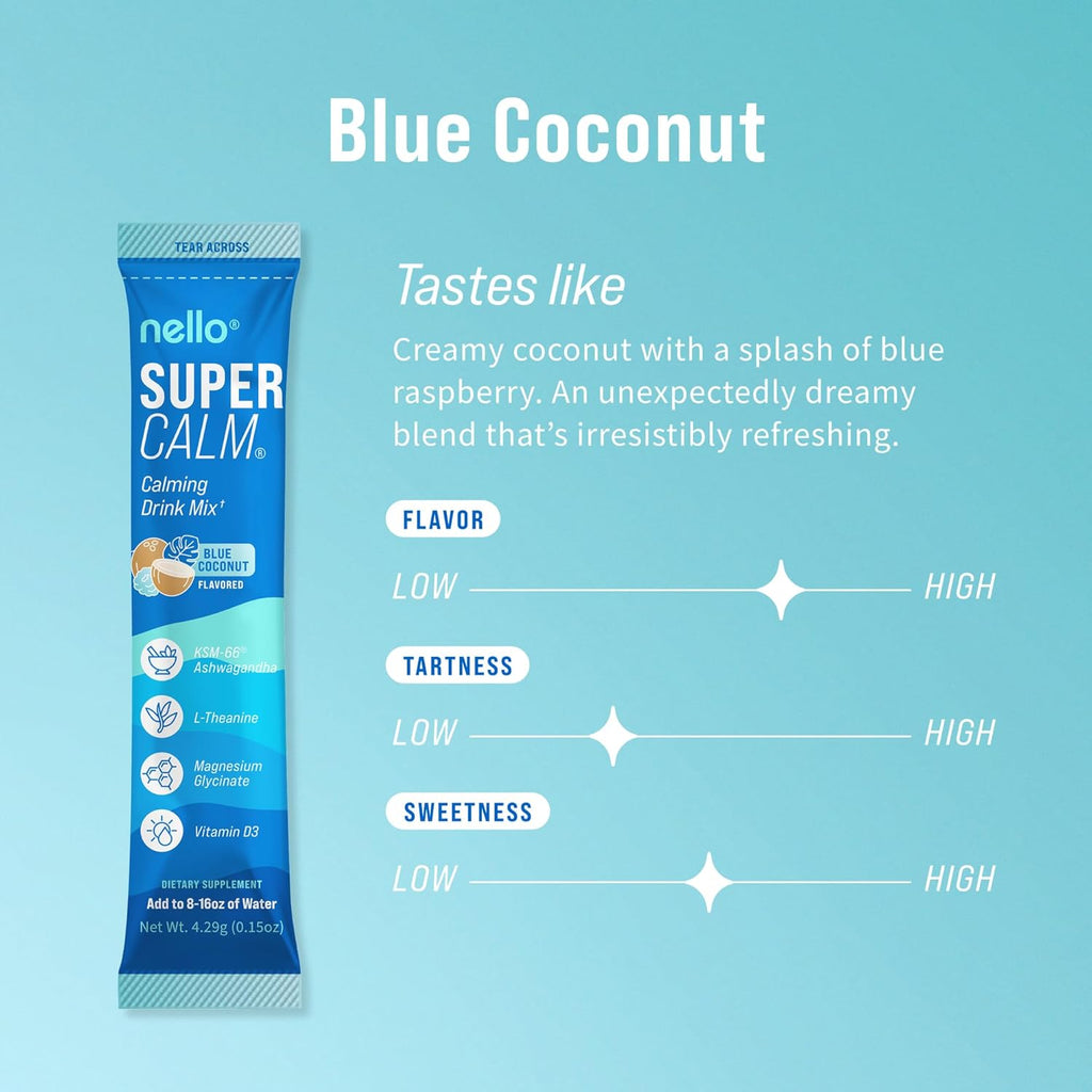 Nello Supercalm Drink Mix with Magnesium Glycinate