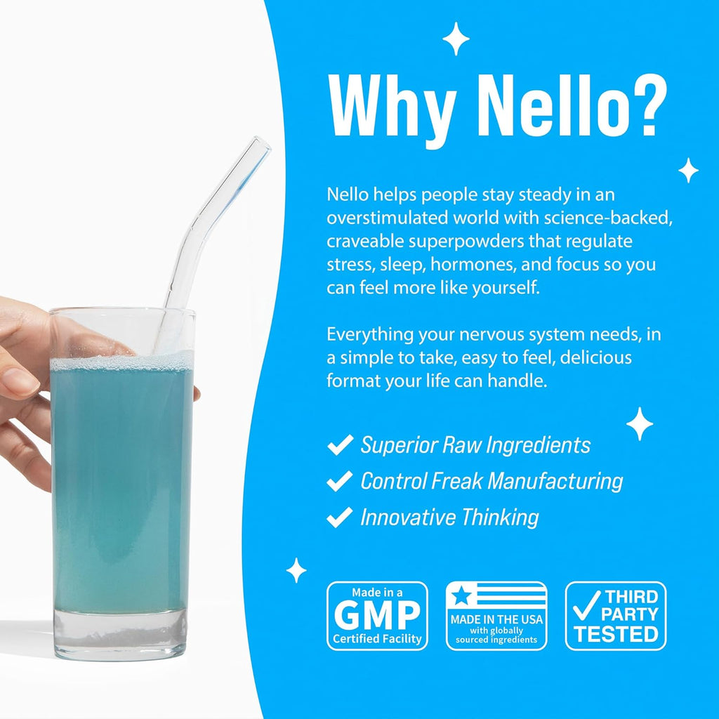 Nello Supercalm Drink Mix with Magnesium Glycinate