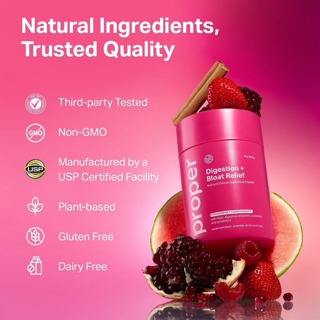 Proper, The Pinks Digestion and Bloat Relief.