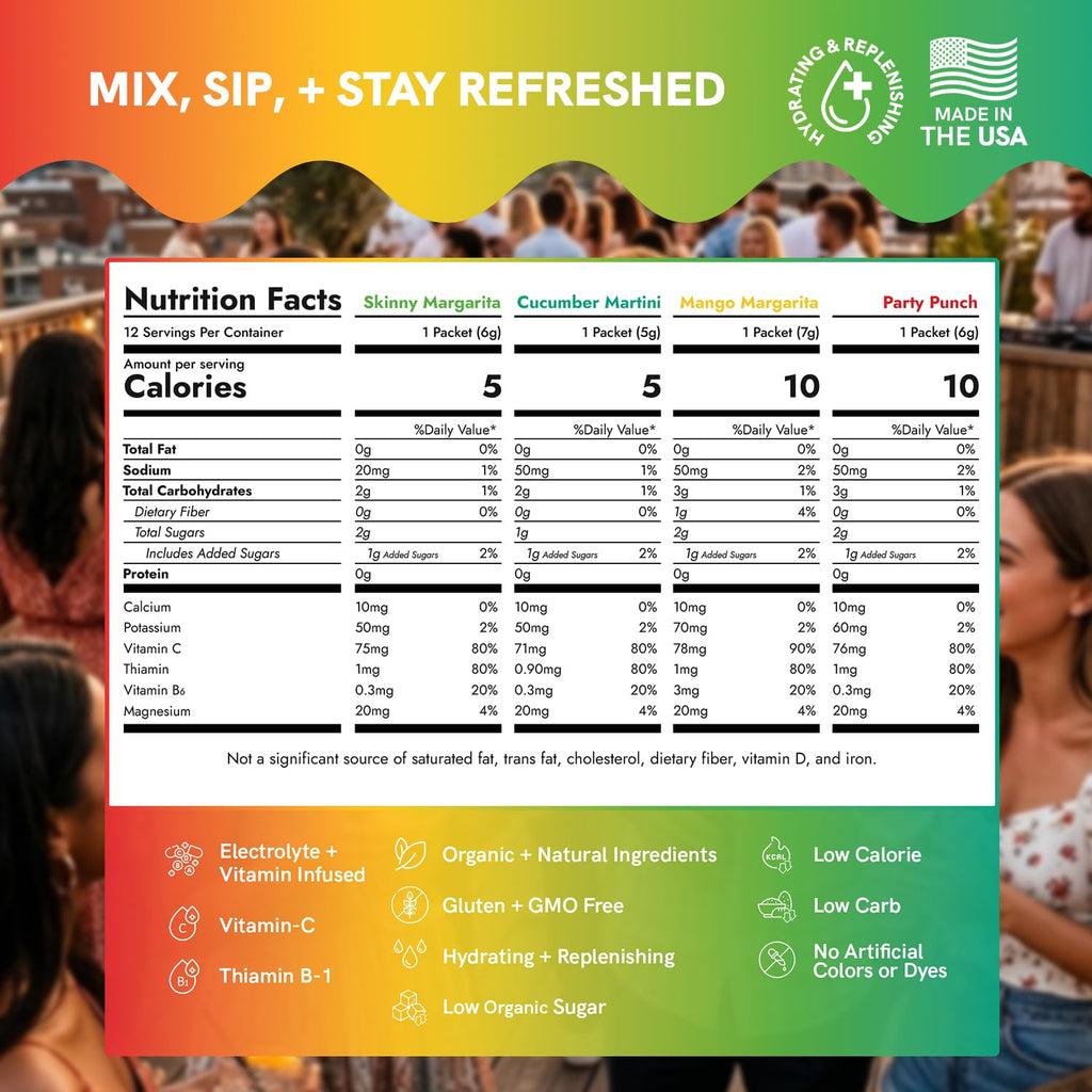 BYB Hybrid Mixer Set (12 Varieties) Organic Cocktail and Non-Alcoholic Cocktail Mixtures