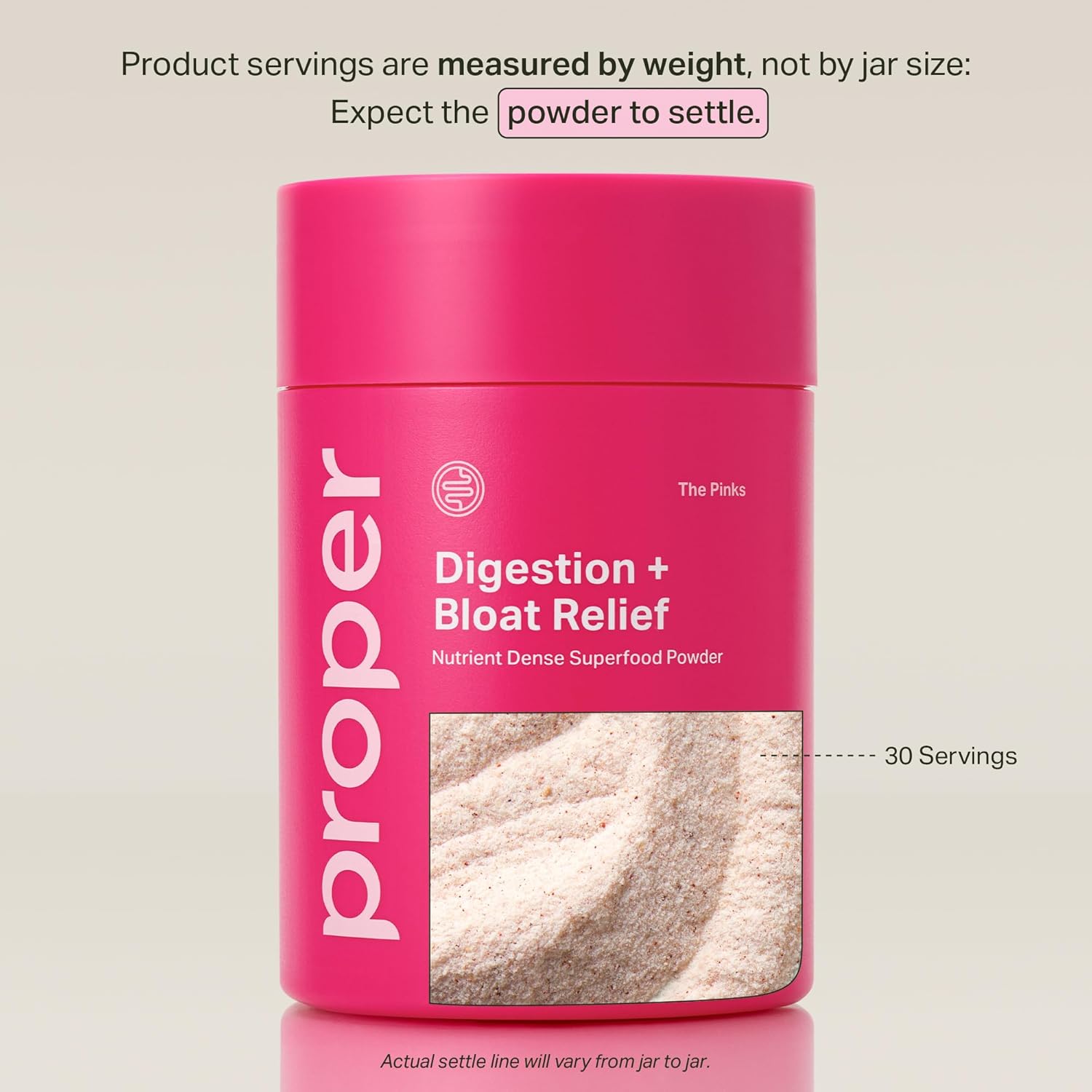 Proper, The Pinks Digestion and Bloat Relief.