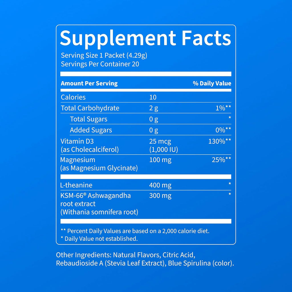 Nello Supercalm Drink Mix with Magnesium Glycinate