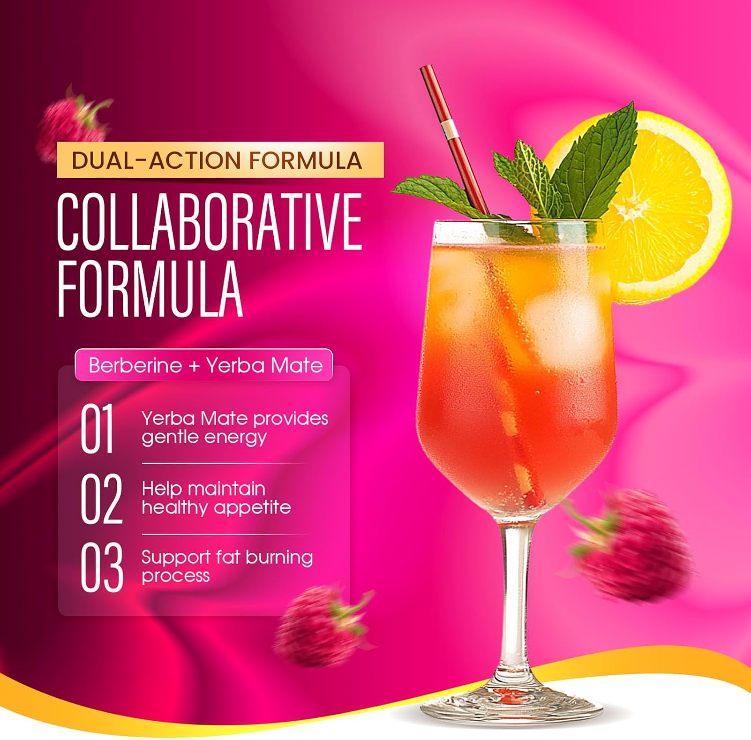 Cutting Drink Mix,Drink Mix Berberine Yerba Mate