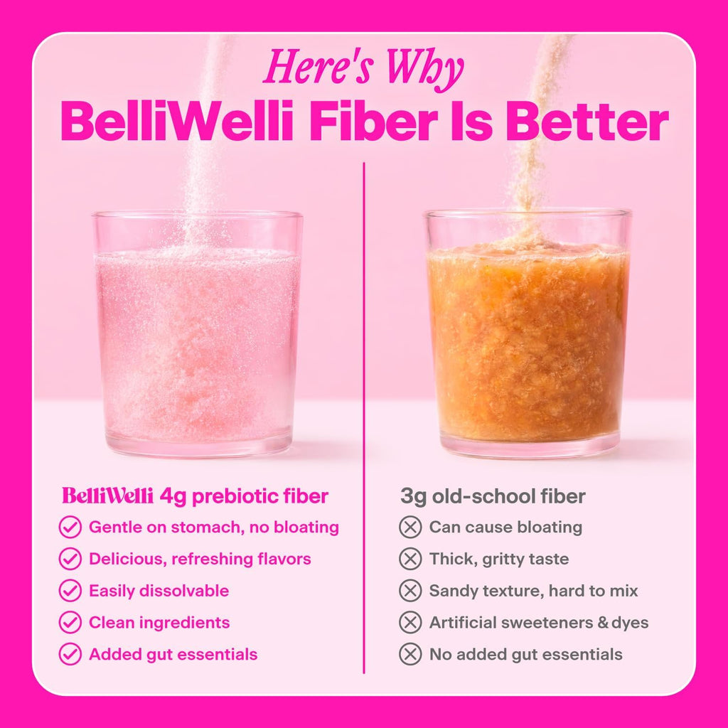 Baily Wiley Daily Fiber Supplement Pack (containing collagen, probiotics and electrolytes)