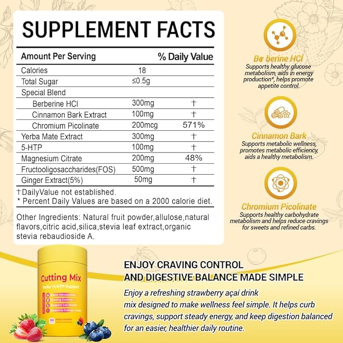 Cutting Drink Mix – Supports Digestive Health