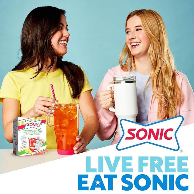 Sonic Singles To Go Limeade Variety Pack, Watertok Powdered Drink Mix