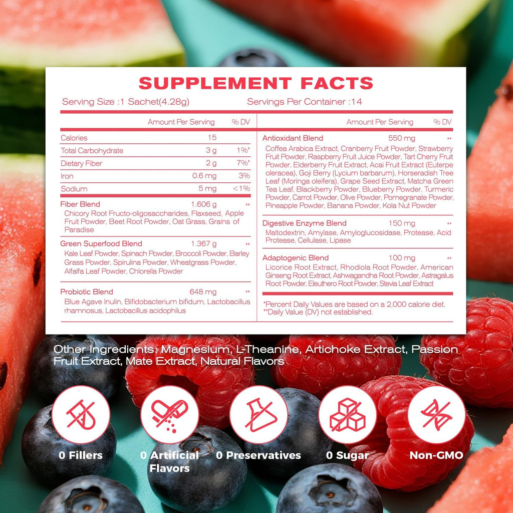 NEWELLME Happy Cleaner Superfood Powder