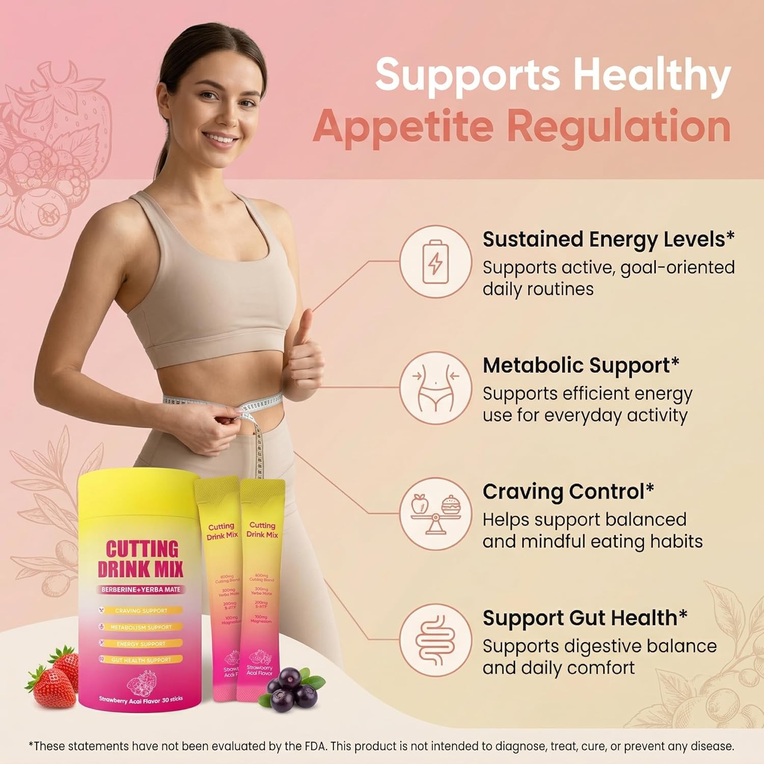 Cutting Drink Mix – Supports Satiety