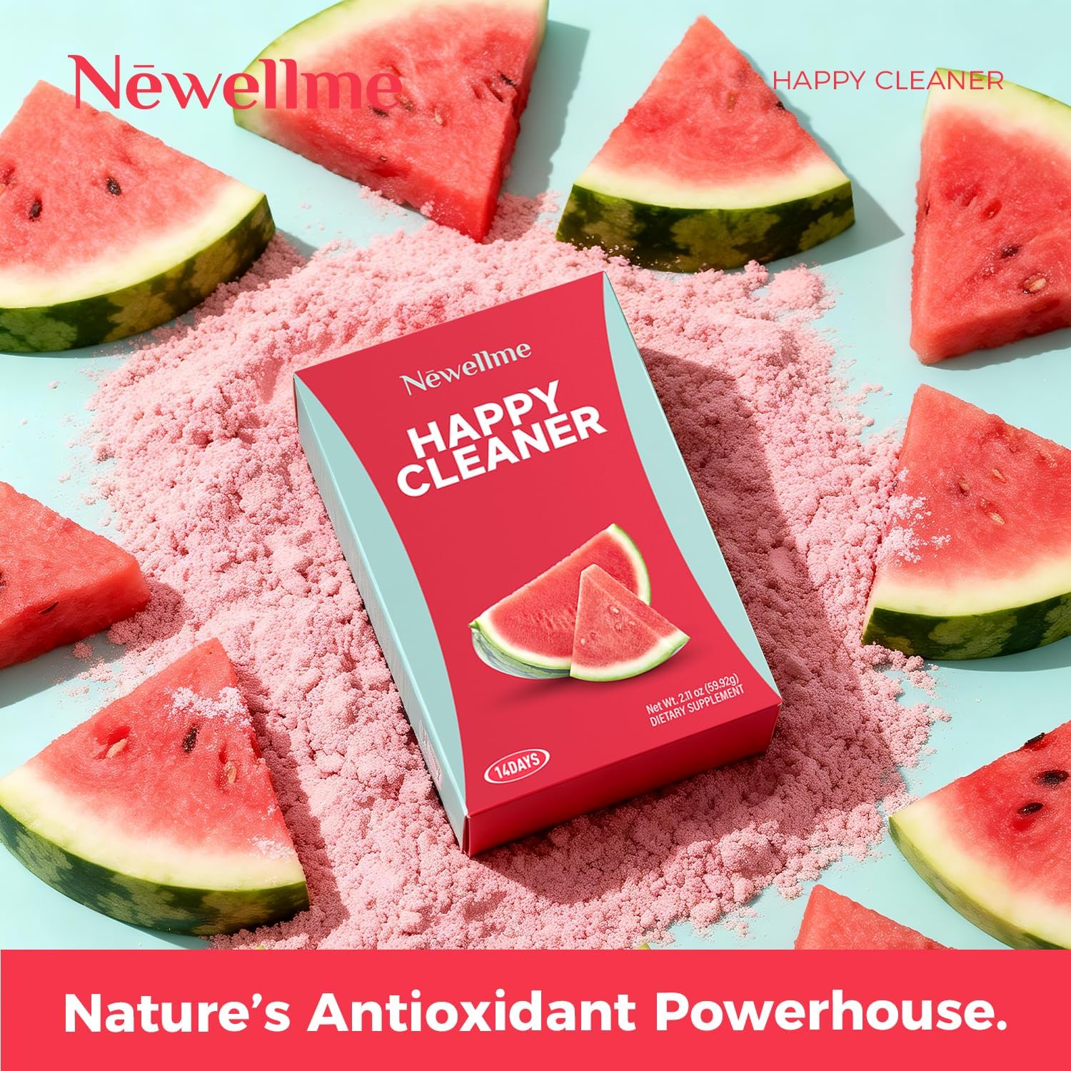 NEWELLME Happy Cleaner Superfood Powder