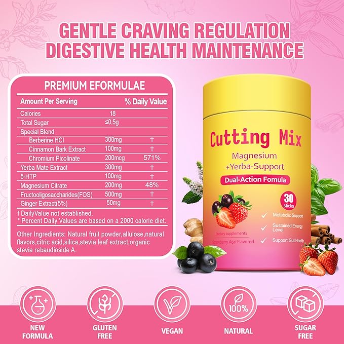 Cutting Drink Mix – Supports Satiety Signaling