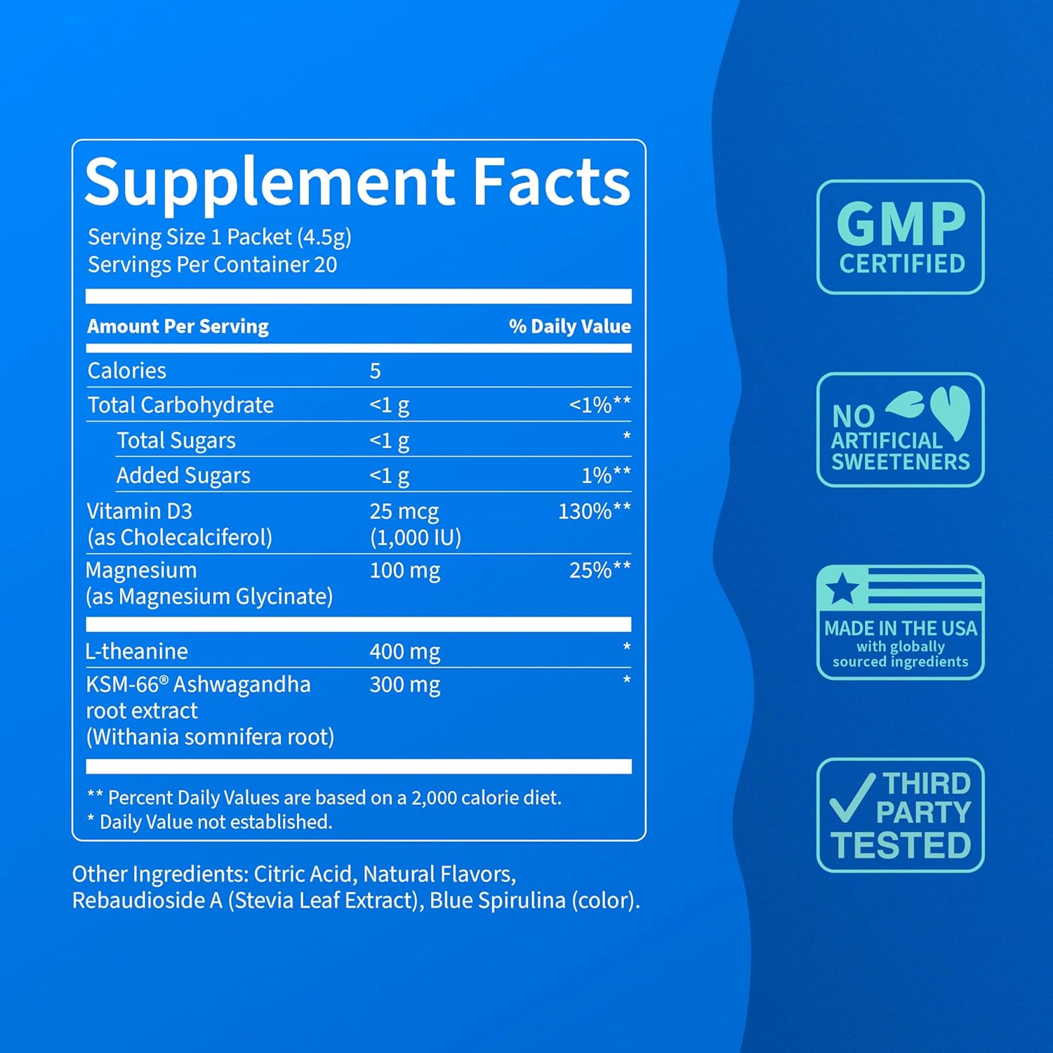 Nello Supercalm Drink Mix with Magnesium Glycinate