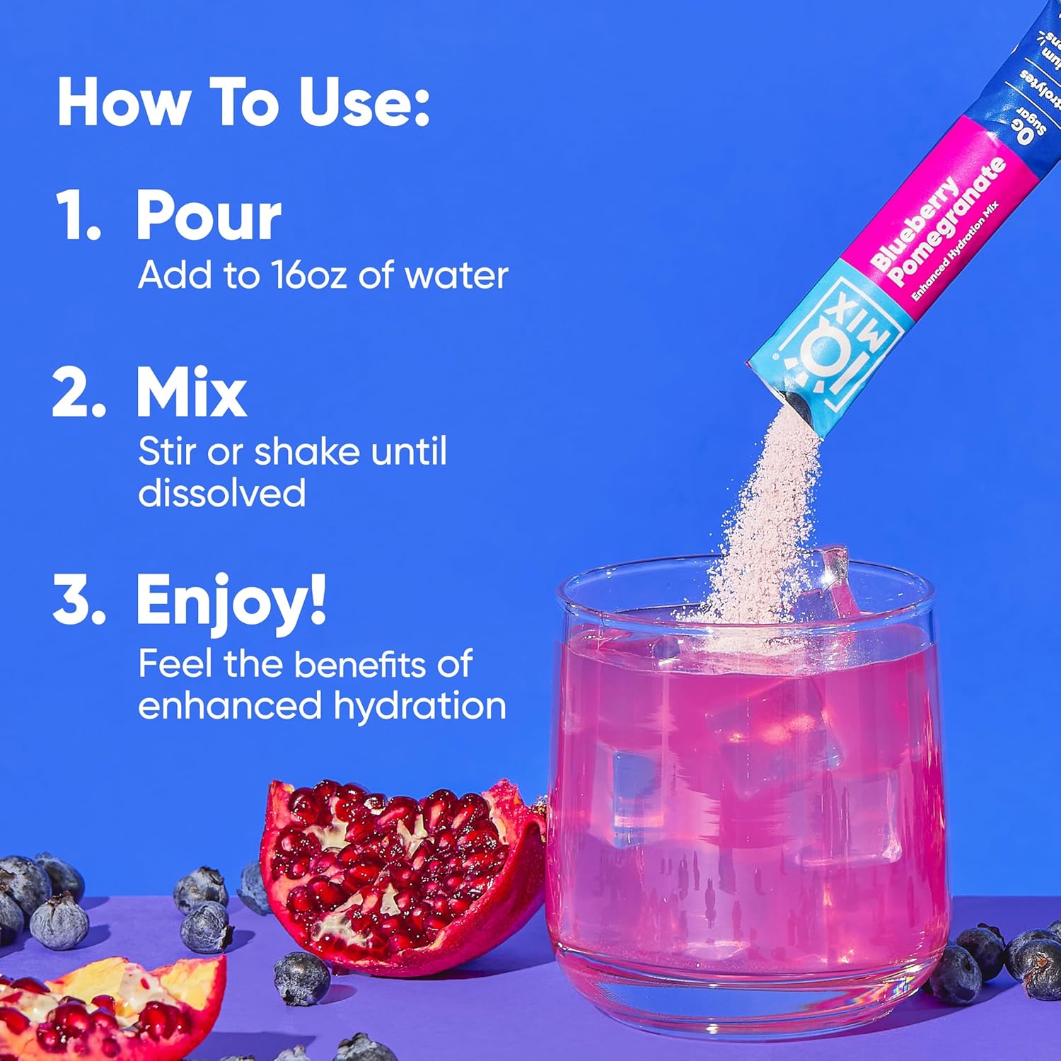 IQMIX Hydration Electrolyte Powder – 4-in-1 Formula for Hydration, Mental Clarity